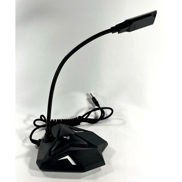 BUGHA-Microphone #ZE121720 Freestanding Desktop/Laptop USB Black Tested - Picture 2 of 7